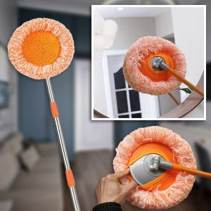 360 stupňový rotačný a nastaviteľný čistiaci mop | CORALMOP