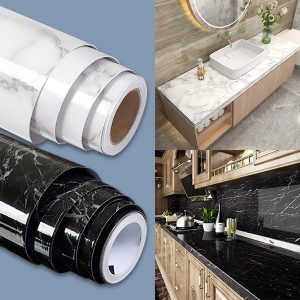 Samolepiacie mramorové nálepky (45 cm x 300 cm) | MARBLEEX